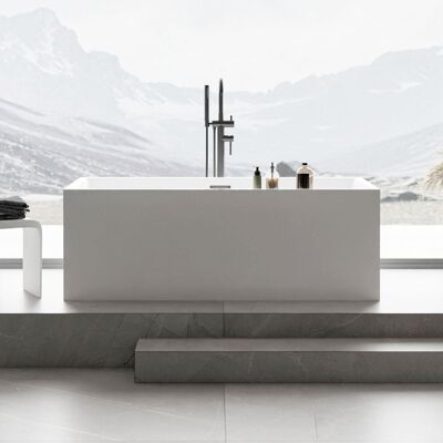 Baño Independiente Verona de Bernstein - 170x80x60cm - Blanco - Acrílico Sanitario Baño Independiente Verona de Bernstein - 170x80x60cm - Blanco - Acrílico Sanitario