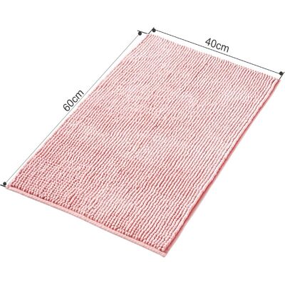 OEM Alfombrilla De Baño Antideslizante De Chenilla Súper Absorbente Y Lavable A Máquina Para Baño, Ducha Y Bañera Rosa - 50x80 Cm OEM Alfombrilla De Baño Antideslizante De Chenilla Súper Absorbente Y Lavable A Máquina Para Baño, Ducha Y Bañera Rosa - 50x80 Cm