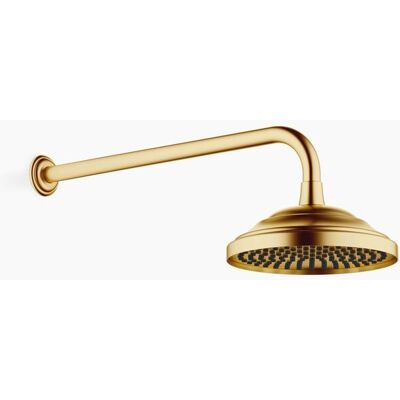 Dornbracht Madison Cabezal de ducha de pared - 200mm, Latón cepillado Dornbracht Madison Cabezal de ducha de pared - 200mm, Latón cepillado