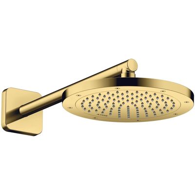 Hansgrohe AXOR Cabeza de Ducha - Lluvia - Oro Pulido - 245mm Hansgrohe AXOR Cabeza de Ducha - Lluvia - Oro Pulido - 245mm