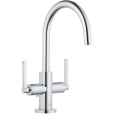 Grifo de lavabo Kludi Nova Fonte - Giratorio, Bloqueable, Cromo Grifo de lavabo Kludi Nova Fonte - Giratorio, Bloqueable, Cromo