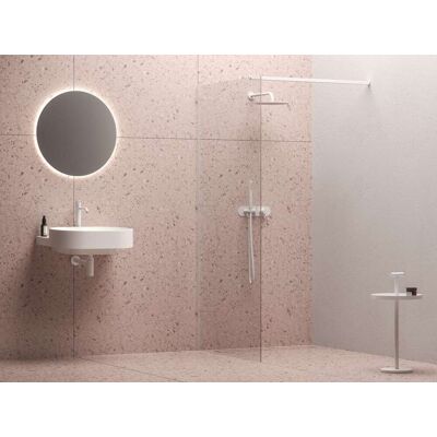 Ravak Walk-in - Mampara De Ducha Walk-in Wall 60x200 Cm, Blanco Mate/cristal Transparente Gw9w00e0sz1 Ravak Walk-in - Mampara De Ducha Walk-in Wall 60x200 Cm, Blanco Mate/cristal Transparente Gw9w00e0sz1