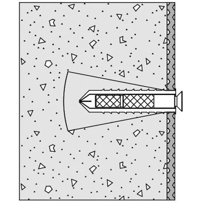 Asideras plegables HEWI 801 - Para hormigón celular P2 Asideras plegables HEWI 801 - Para hormigón celular P2