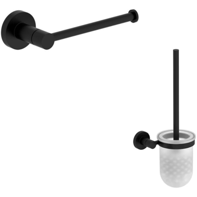 Jacob Delafon - Accesorios Wc - Colección Eo Classic Negro Jacob Delafon - Accesorios Wc - Colección Eo Classic Negro
