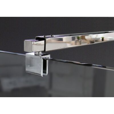 Bernstein - Barra Estabilizadora Extensible De Acero Inoxidable Para Mamparas De Ducha - 80-140cm - Estabilizador Disponible En Formato Cuadrado Bernstein - Barra Estabilizadora Extensible De Acero Inoxidable Para Mamparas De Ducha - 80-140cm - Estabilizador Disponible En Formato Cuadrado