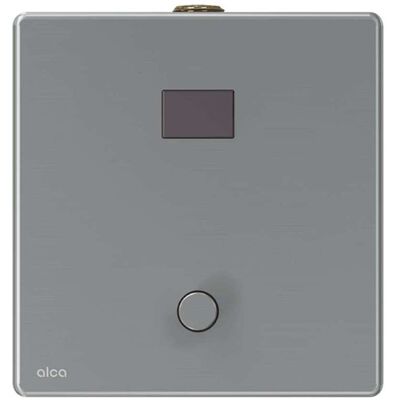 Alcaplast Alca - Control Electrónico De Descarga De Urinario, Con Accionamiento Manual, Alimentación De Red, Acero Inoxidable Asp4-kt Alcaplast Alca - Control Electrónico De Descarga De Urinario, Con Accionamiento Manual, Alimentación De Red, Acero Inoxidable Asp4-kt