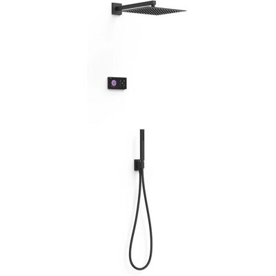 Kit de ducha Shower Technology negro mate - Tres 09288563nm Kit de ducha Shower Technology negro mate - Tres 09288563nm