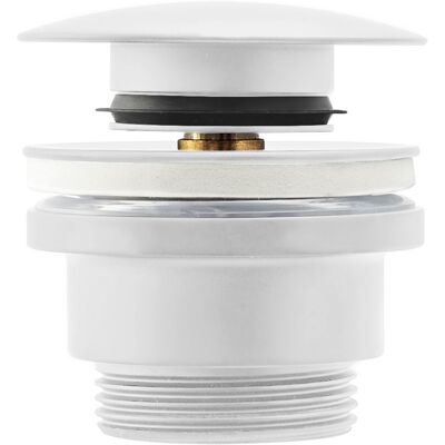 Rea Tapón universal para lavabo - Blanco - Tapón de lavabo Rea Tapón universal para lavabo - Blanco - Tapón de lavabo
