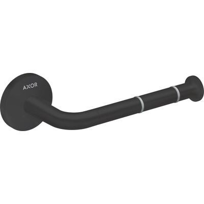 Soporte de papel higiénico circular universal Hansgrohe Axor - Negro mate Soporte de papel higiénico circular universal Hansgrohe Axor - Negro mate