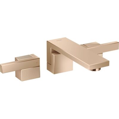 Hansgrohe AXOR Edge Grifería de 3 Agujeros - Rojo Pulido Hansgrohe AXOR Edge Grifería de 3 Agujeros - Rojo Pulido