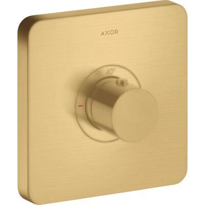 HANSGROHE Axor Starck ShowerSelect Termostato - Oro Cepillado - Alta presión - Montaje en pared HANSGROHE Axor Starck ShowerSelect Termostato - Oro Cepillado - Alta presión - Montaje en pared
