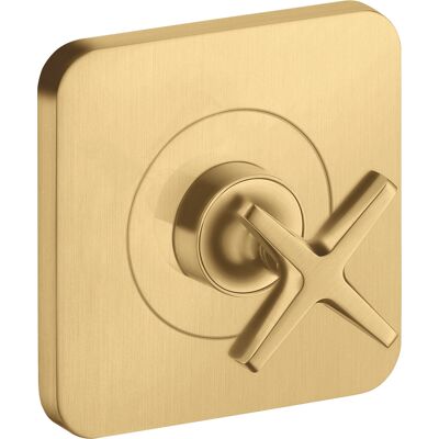 Hansgrohe Axor Citterio E Válvula - Oro Cepillado - 12x12 Hansgrohe Axor Citterio E Válvula - Oro Cepillado - 12x12