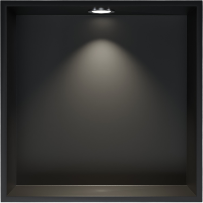 Bernstein - Nicho De Ducha En Acero Inoxidable + Foco Led, Repisa De Ducha Empotrada - 20x30x10cm (alxanxpr) - Negro, 1x Foco Cromado Negro, 1x Marco De Instalación Spot Cromado Bernstein - Nicho De Ducha En Acero Inoxidable + Foco Led, Repisa De Ducha Empotrada - 20x30x10cm (alxanxpr) - Negro, 1x Foco Cromado Negro, 1x Marco De Instalación Spot Cromado
