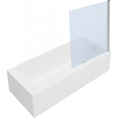 Bañera Rectangular Vitra Neon De 170x75cm + Mampara De Baño Recta Cromada Aurys Raywall Con Perfil Recto + Desagüe Cromado Bañera Rectangular Vitra Neon De 170x75cm + Mampara De Baño Recta Cromada Aurys Raywall Con Perfil Recto + Desagüe Cromado