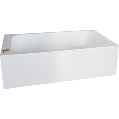 Jacobs Delafon Malice Bañera con Ducha - Blanco Mate - Versión Izquierda Jacobs Delafon Malice Bañera con Ducha - Blanco Mate - Versión Izquierda