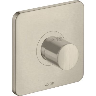 Hansgrohe Citterio M Termostato de alto flujo - Termostato, Nickel cepillado, Montaje en pared Hansgrohe Citterio M Termostato de alto flujo - Termostato, Nickel cepillado, Montaje en pared