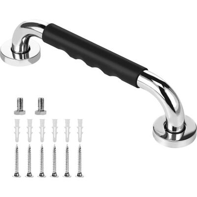 OEM Barra De Apoyo De Pared, Agarre Extra, 30 Cm, Barra De Apoyo Para Inodoro, Barra De Apoyo Para Bañera, Barra De Apoyo Antideslizante, Baño, Gris OEM Barra De Apoyo De Pared, Agarre Extra, 30 Cm, Barra De Apoyo Para Inodoro, Barra De Apoyo Para Bañera, Barra De Apoyo Antideslizante, Baño, Gris