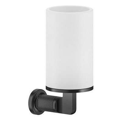 Portavasos Gessi Inciso para Montaje en Pared - Negro XL Portavasos Gessi Inciso para Montaje en Pared - Negro XL