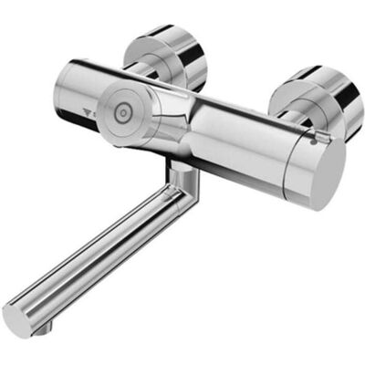 Grifo para lavabo de pared Vitus - Schell - 210mm - CVD-Touch Electrónico Grifo para lavabo de pared Vitus - Schell - 210mm - CVD-Touch Electrónico