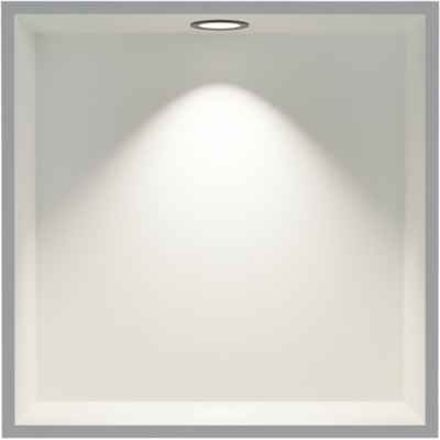 Nicho De Ducha En Acero Inoxidable + Foco Led, Repisa De Ducha Empotrada - 30x30x10cm (alxanxpr) - Blanco, 1x Foco Negro Mate - Bernstein Nicho De Ducha En Acero Inoxidable + Foco Led, Repisa De Ducha Empotrada - 30x30x10cm (alxanxpr) - Blanco, 1x Foco Negro Mate - Bernstein