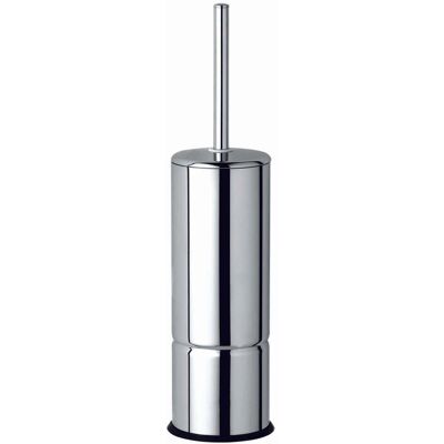 Es0010c Escobillero De Baño Latón Cromo Brillo Adosable O Apoyable En El Suelo - Ref: Es0010c - Mediclinics Es0010c Escobillero De Baño Latón Cromo Brillo Adosable O Apoyable En El Suelo - Ref: Es0010c - Mediclinics