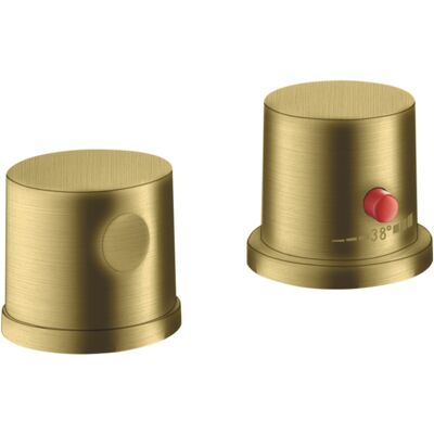Hansgrohe Axor Uno Juego de Fregadero de Bañera en Latón Cepillado - Accesorio de Baño Hansgrohe Axor Uno Juego de Fregadero de Bañera en Latón Cepillado - Accesorio de Baño