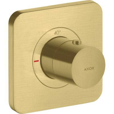 Hansgrohe Axor Citterio E Módulo Termostático - Latón Cepillado - 12x12 - Módulo Termostático Hansgrohe Axor Citterio E Módulo Termostático - Latón Cepillado - 12x12 - Módulo Termostático