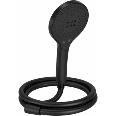 Cabezal De Ducha De 3 Chorros Jacob Delafon Metro Signature Negro Mate + Manguera Cabezal De Ducha De 3 Chorros Jacob Delafon Metro Signature Negro Mate + Manguera