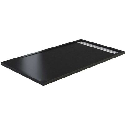 Gme - Style Plus - Bandeja De Ducha Extra-plana - Resina Mineral - Elegante Y Resistente - Gris Antracita - 100x70 Cm Gme - Style Plus - Bandeja De Ducha Extra-plana - Resina Mineral - Elegante Y Resistente - Gris Antracita - 100x70 Cm