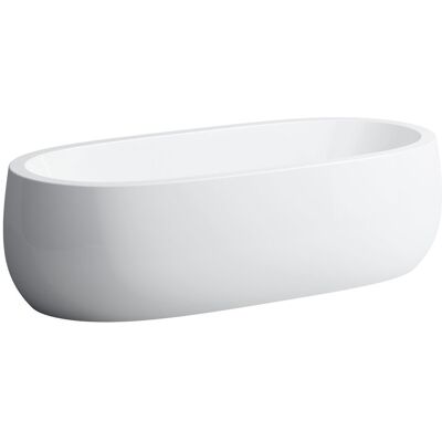 LAUFEN - Bañera de fundición mineral con iluminación - 1830x870x460mm LAUFEN - Bañera de fundición mineral con iluminación - 1830x870x460mm