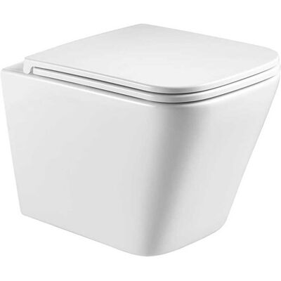 Aquore - Inodoro Wc Suspendido Pisa Completo – Rimless Aquore - Inodoro Wc Suspendido Pisa Completo – Rimless