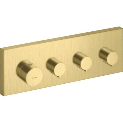 HANSGROHE Axor Starck Colección de Ducha Módulo Termostático - Latón Cepillado HANSGROHE Axor Starck Colección de Ducha Módulo Termostático - Latón Cepillado