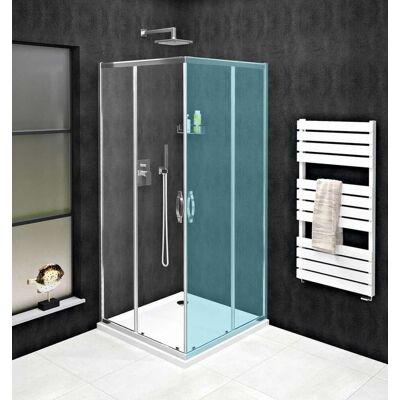 Gelco Sigma Simply - Porte Per Doccia Da 120 Cm, Vetro Trasparente/cromo Gs2112 Gelco Sigma Simply - Porte Per Doccia Da 120 Cm, Vetro Trasparente/cromo Gs2112
