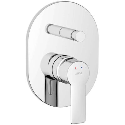 Jika Ponta Style - Grifo Empotrado, Con Cuerpo, Cromado H3212h60040001 Jika Ponta Style - Grifo Empotrado, Con Cuerpo, Cromado H3212h60040001