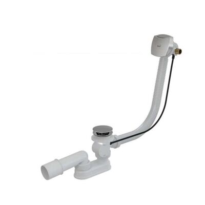 Alcaplast Alca - Conjunto De Desagüe Y Rebosadero De Bañera Con Llenado, Longitud 800 Mm, Cromado A564crm1-80 Alcaplast Alca - Conjunto De Desagüe Y Rebosadero De Bañera Con Llenado, Longitud 800 Mm, Cromado A564crm1-80
