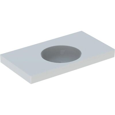 Lavabo Geberit Preciosa II de Pared - Sin orificio ni rebosadero - Blanco Lavabo Geberit Preciosa II de Pared - Sin orificio ni rebosadero - Blanco