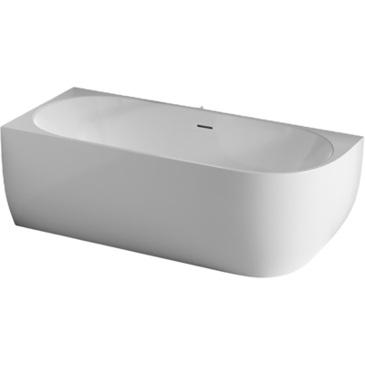 Bernstein - Bañera Esquinera Ovalada De Acrílico Para Baño Con Desagüe - 5 Años Garantía - Blanco - 170x75x60cm - Instalación Izquierda - Lena Corner Bernstein - Bañera Esquinera Ovalada De Acrílico Para Baño Con Desagüe - 5 Años Garantía - Blanco - 170x75x60cm - Instalación Izquierda - Lena Corner