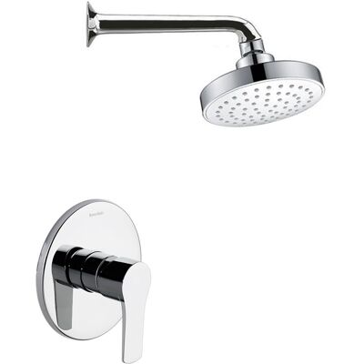 RAMON SOLER Grifería Monomando De Ducha Empotrado 1 Vía Con Rociador 120mm - Titanium - K1818016 - Ramón Soler - Acabado: Cromado RAMON SOLER Grifería Monomando De Ducha Empotrado 1 Vía Con Rociador 120mm - Titanium - K1818016 - Ramón Soler - Acabado: Cromado