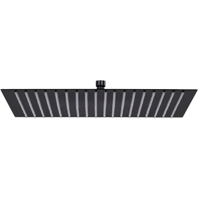 HELLOSHOP26 - Soffione doccia a pioggia - Square 50x50 cm - Black - Showerhead HELLOSHOP26 - Soffione doccia a pioggia - Square 50x50 cm - Black - Showerhead