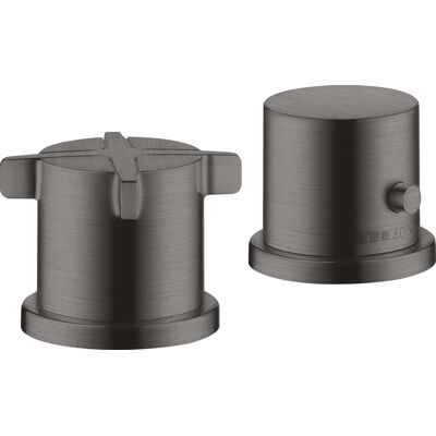 Hansgrohe Axor Citterio E Grifería de 2 orificios para bañera con termostato Hansgrohe Axor Citterio E Grifería de 2 orificios para bañera con termostato