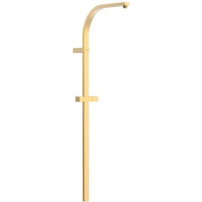 Tres 03463505om Over-wall Barra De Ducha Larga Adaptable A Grifo Termostático Mural Con Conexión Compatible Color Oro Mate 24k - Ref: 03463505om Tres 03463505om Over-wall Barra De Ducha Larga Adaptable A Grifo Termostático Mural Con Conexión Compatible Color Oro Mate 24k - Ref: 03463505om