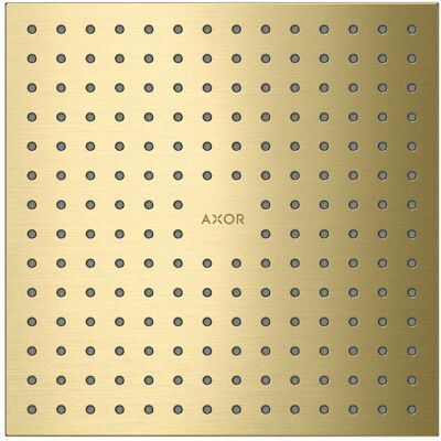 Hansgrohe Axor Cabezal 250/250 - Latón Cepillado - PowderRain - Cabezal de ducha Hansgrohe Axor Cabezal 250/250 - Latón Cepillado - PowderRain - Cabezal de ducha