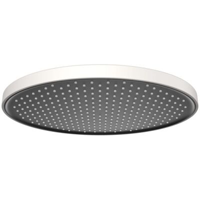 Ducha Ducha Rectangular En Abs Con Efecto Lluvia Y Chorros Anticalcáreos - Ø25,4cm - D2201r - Blanco / Negro Mate - Bernstein Ducha Ducha Rectangular En Abs Con Efecto Lluvia Y Chorros Anticalcáreos - Ø25,4cm - D2201r - Blanco / Negro Mate - Bernstein