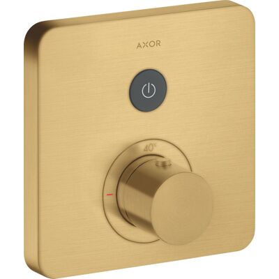 HANS GROHE Axor Starck ShowerSelect Termostato - Oro Cepillado - Termostato de Ducha HANS GROHE Axor Starck ShowerSelect Termostato - Oro Cepillado - Termostato de Ducha
