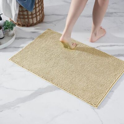 OEM Alfombrilla De Baño Antideslizante De Chenilla Superabsorbente Y Lavable A Máquina Para Baño, Ducha, Bañera O Como Alfombrilla De Inodoro, Color Beige, 50x80 Cm OEM Alfombrilla De Baño Antideslizante De Chenilla Superabsorbente Y Lavable A Máquina Para Baño, Ducha, Bañera O Como Alfombrilla De Inodoro, Color Beige, 50x80 Cm