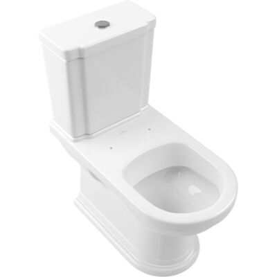 Villeroy & Boch Hommage Inodoro - Cerámica Resistente, 370x725mm Villeroy & Boch Hommage Inodoro - Cerámica Resistente, 370x725mm