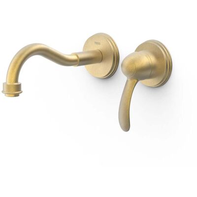 Tres - 24220001lm Clasic Grifo Monomando Empotrado Para Lavabo Color Latón Viejo Mate - Ref: 24220001lm Tres - 24220001lm Clasic Grifo Monomando Empotrado Para Lavabo Color Latón Viejo Mate - Ref: 24220001lm