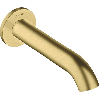 Hansgrohe Axor Uno Bañera de Ducha - Montaje en Pared, Latón Cepillado, 178mm de Proyección Hansgrohe Axor Uno Bañera de Ducha - Montaje en Pared, Latón Cepillado, 178mm de Proyección