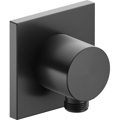 Conexión de Ducha KEUCO IXMO - Roseta cuadrada, DN 15, Cromo negro cepillado - Conexión de ducha Conexión de Ducha KEUCO IXMO - Roseta cuadrada, DN 15, Cromo negro cepillado - Conexión de ducha