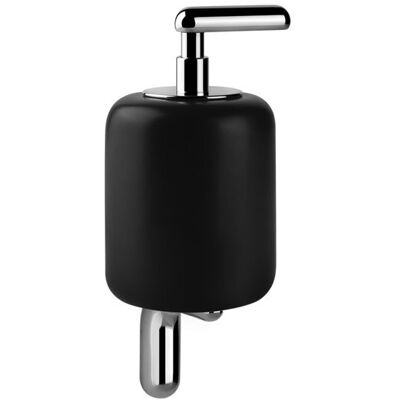 Dispensador de jabón de pared GESSI Goccia - Negro Gres - 38014 Dispensador de jabón de pared GESSI Goccia - Negro Gres - 38014